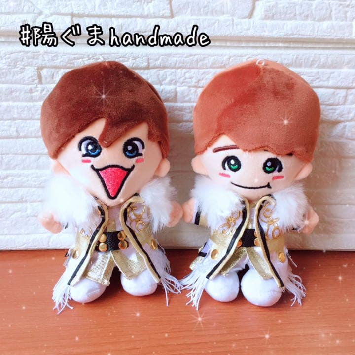 ちびぬい 着せ替え 衣装 なにわ男子☆ 白もふもふ  衣装 関西ジャニーズJr.