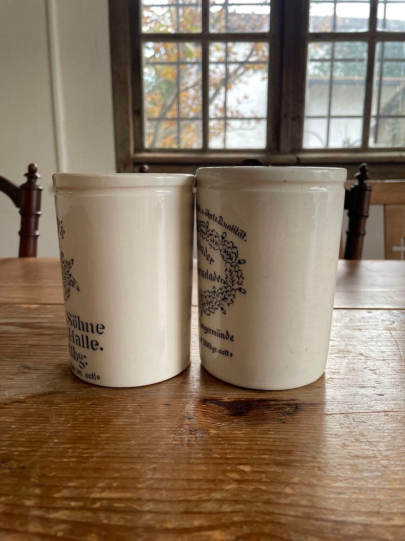 超激レア　古いマーマレードジャー　2個セット