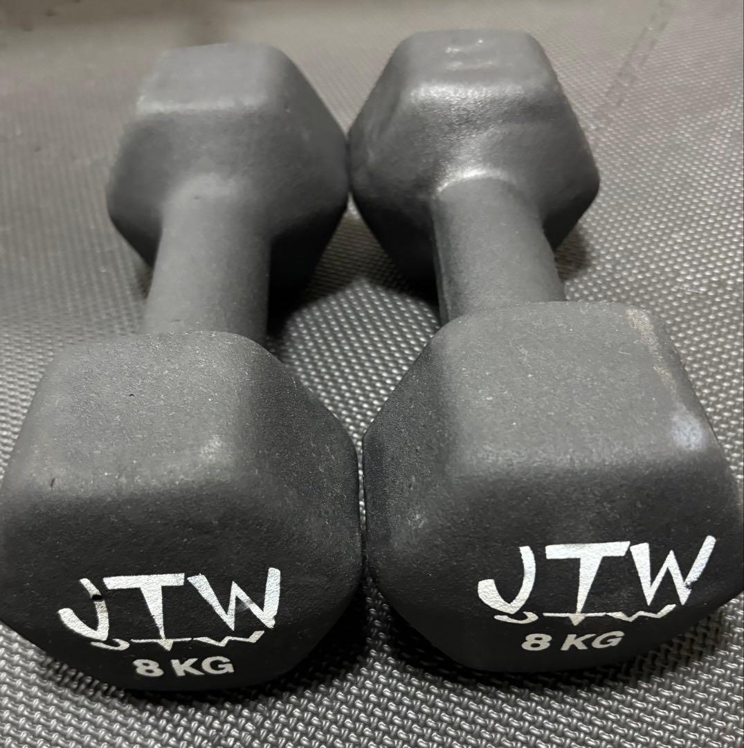 JTW ダンベル 8KG 2個セット