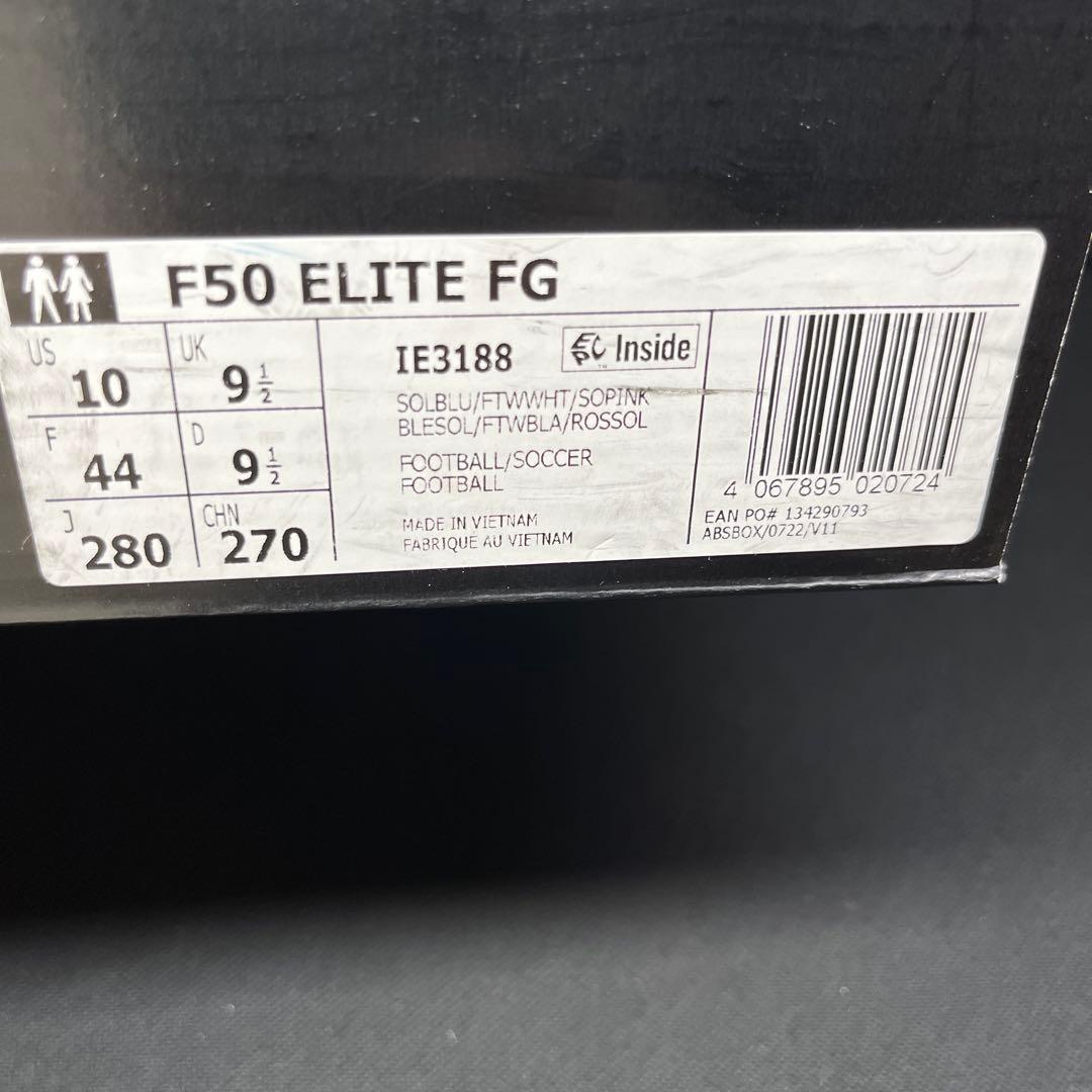 adidas f50 エリート fg 28cm