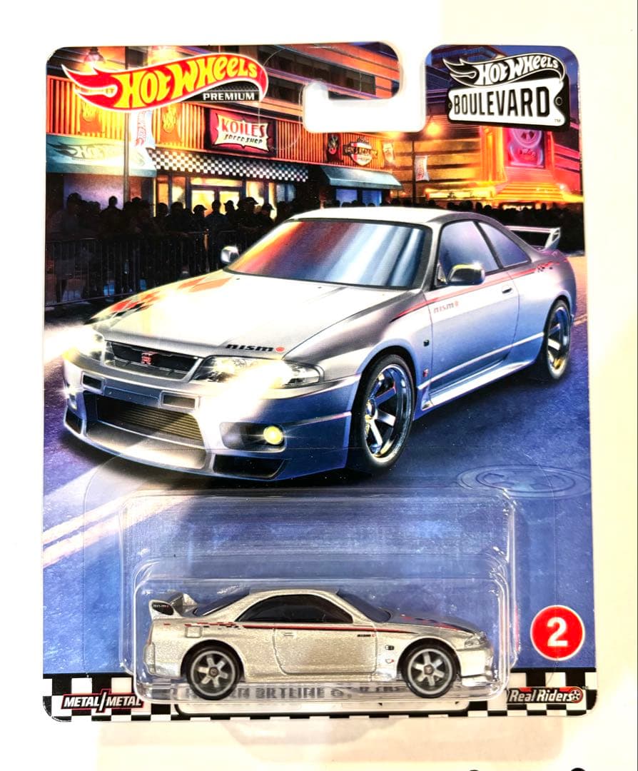 ホットウィール　ブールバード 日産 Skyline GT-R R33 状態◎
