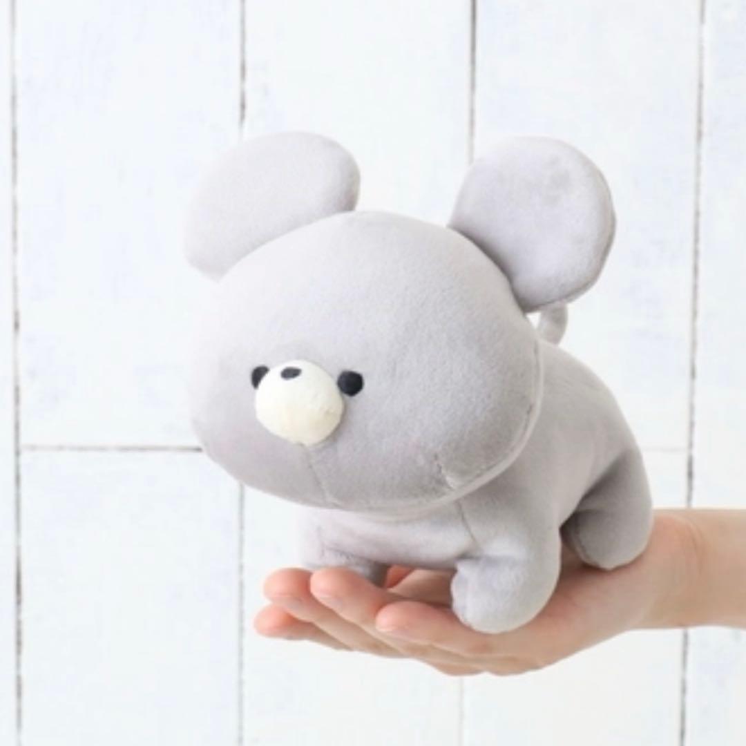 もふもフレンズ　ねずみ　ぬいぐるみ　テノリマスコット