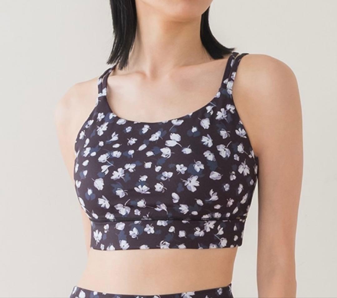 SUKALA フラワープリントセパレートタンクトップ　Lサイズ