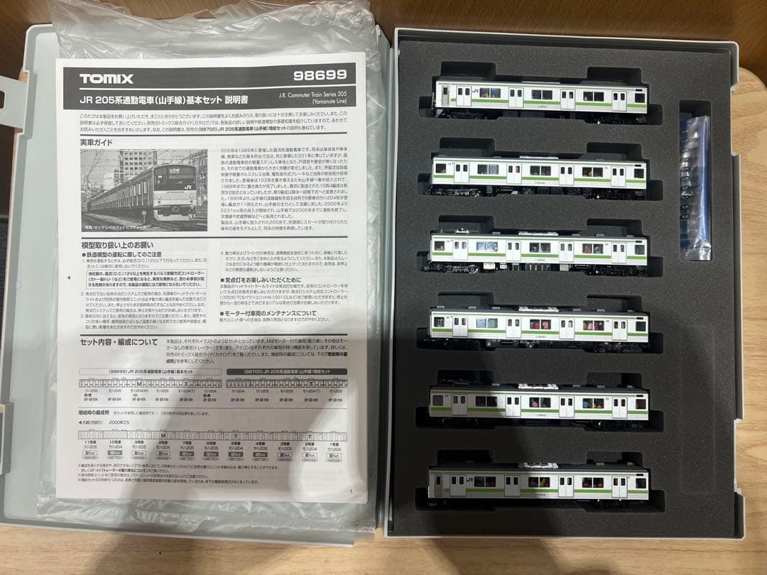 TOMIX JR205系 通勤電車 山手線 基本セット Nゲージ 鉄道模型