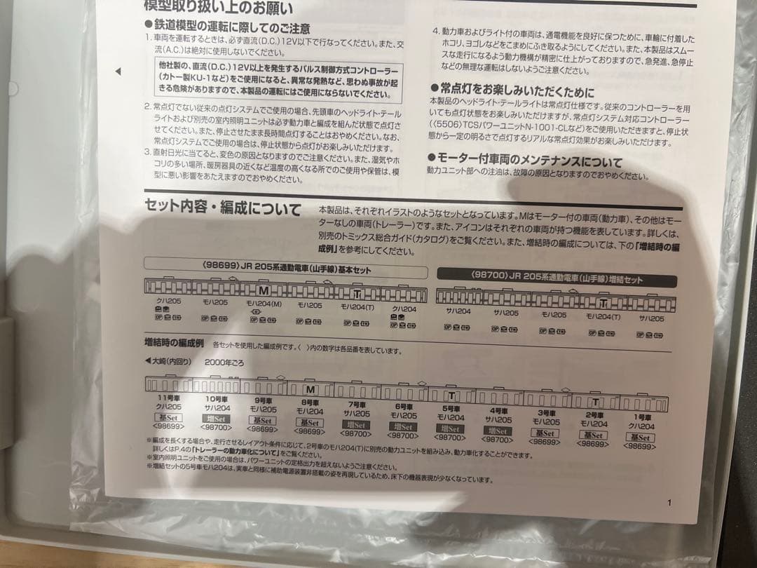 TOMIX JR205系 通勤電車 山手線 基本セット Nゲージ 鉄道模型