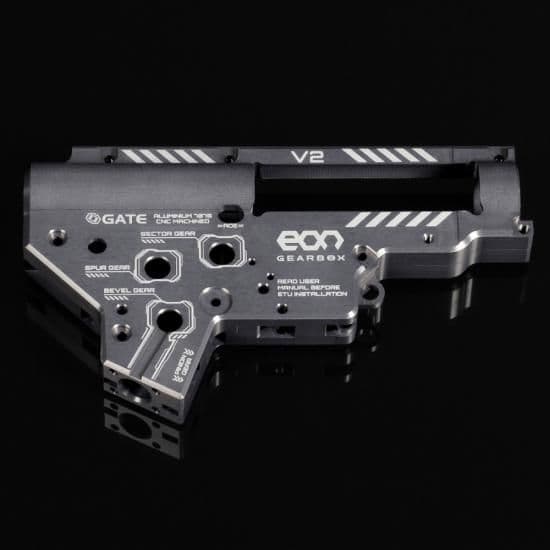 GATE EON V2 アルミニウム ギアボックス rev. 2 CNC チタン