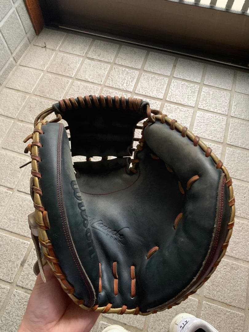 ウィルソン 軟式野球グローブ　キャッチャーミット
