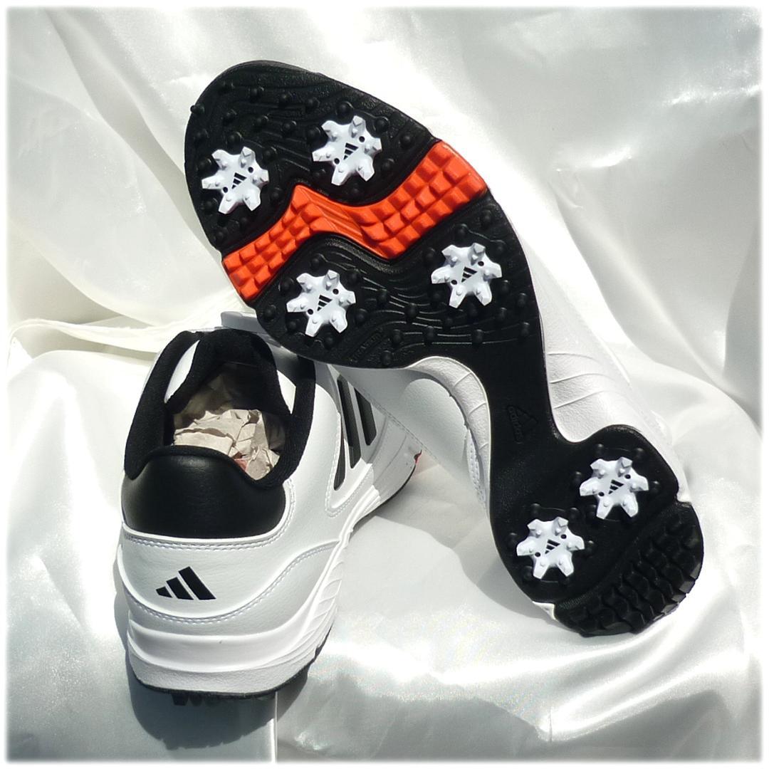 新品26.5cmアディダスゴルフ 白 LITE MAX BOA 24 ダイヤル式