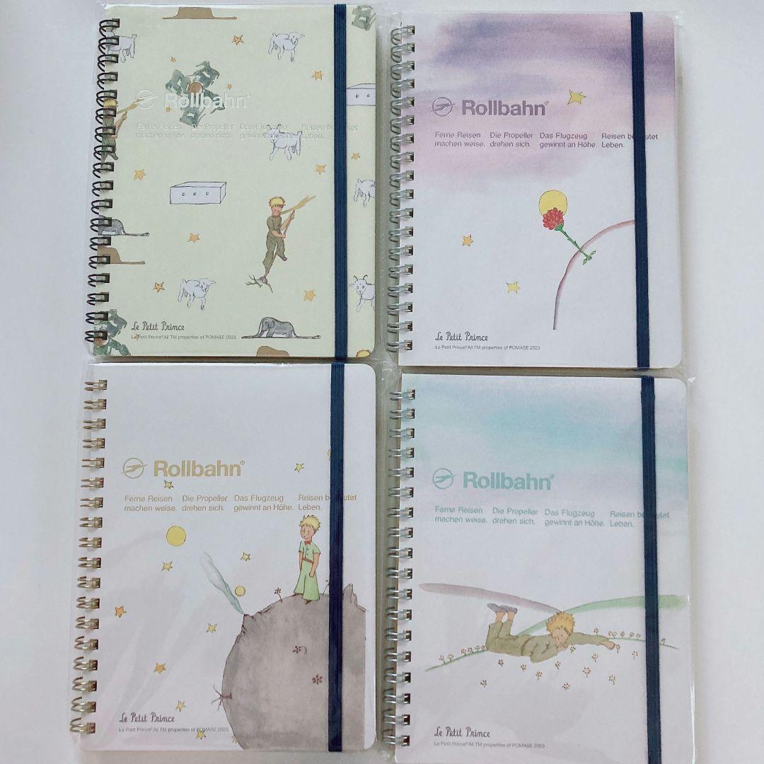 星の王子さま ロルバーン リングノート ポケット付きメモ L 王子様