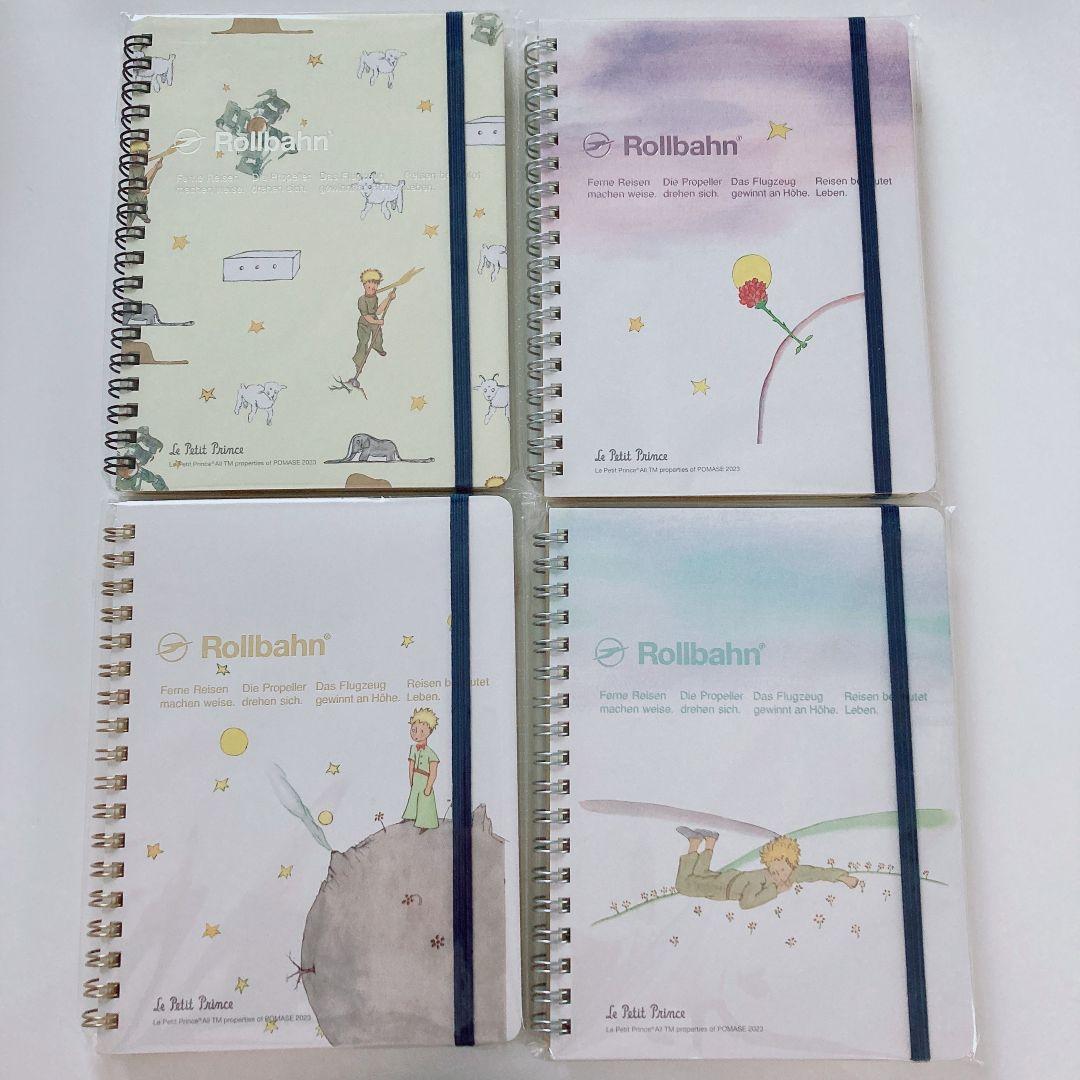 星の王子さま ロルバーン リングノート ポケット付きメモ L 王子様