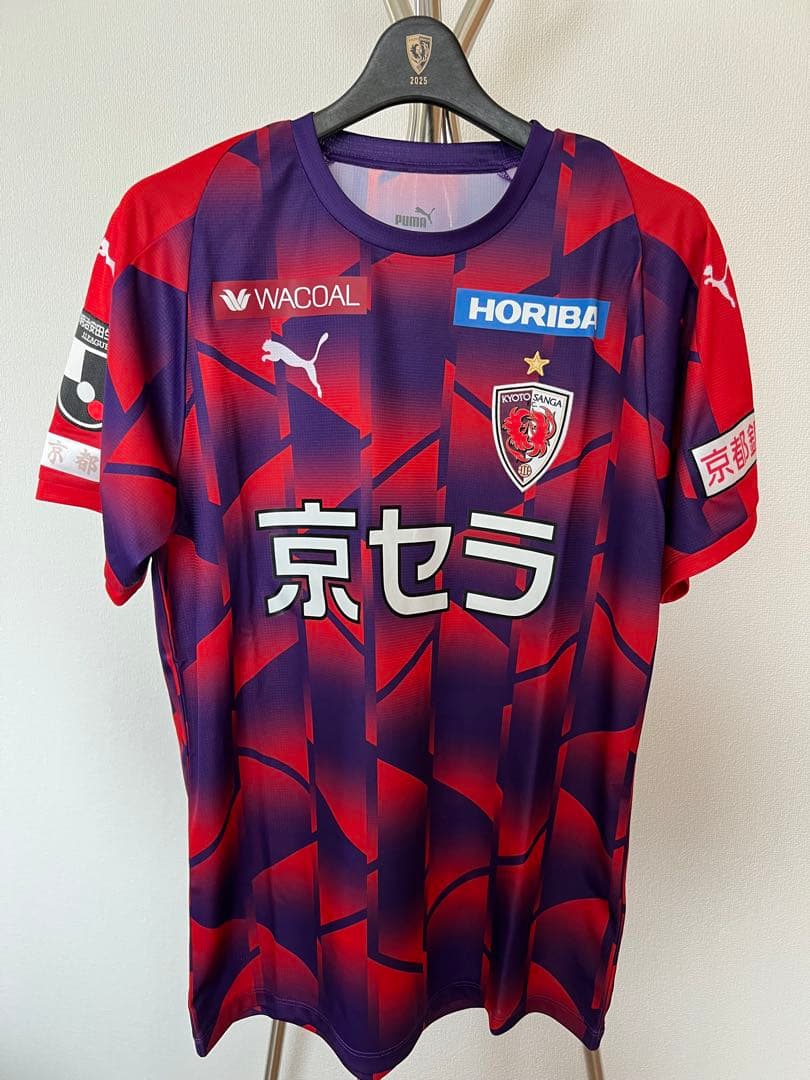 京都サンガF.C. オーセンティック　ユニフォーム 荻原拓也 Lサイズ
