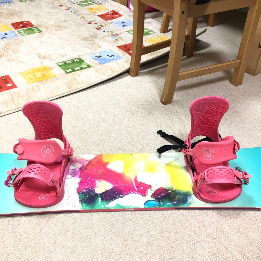 スノーボード セットsalomon 147cm union ビンディング M