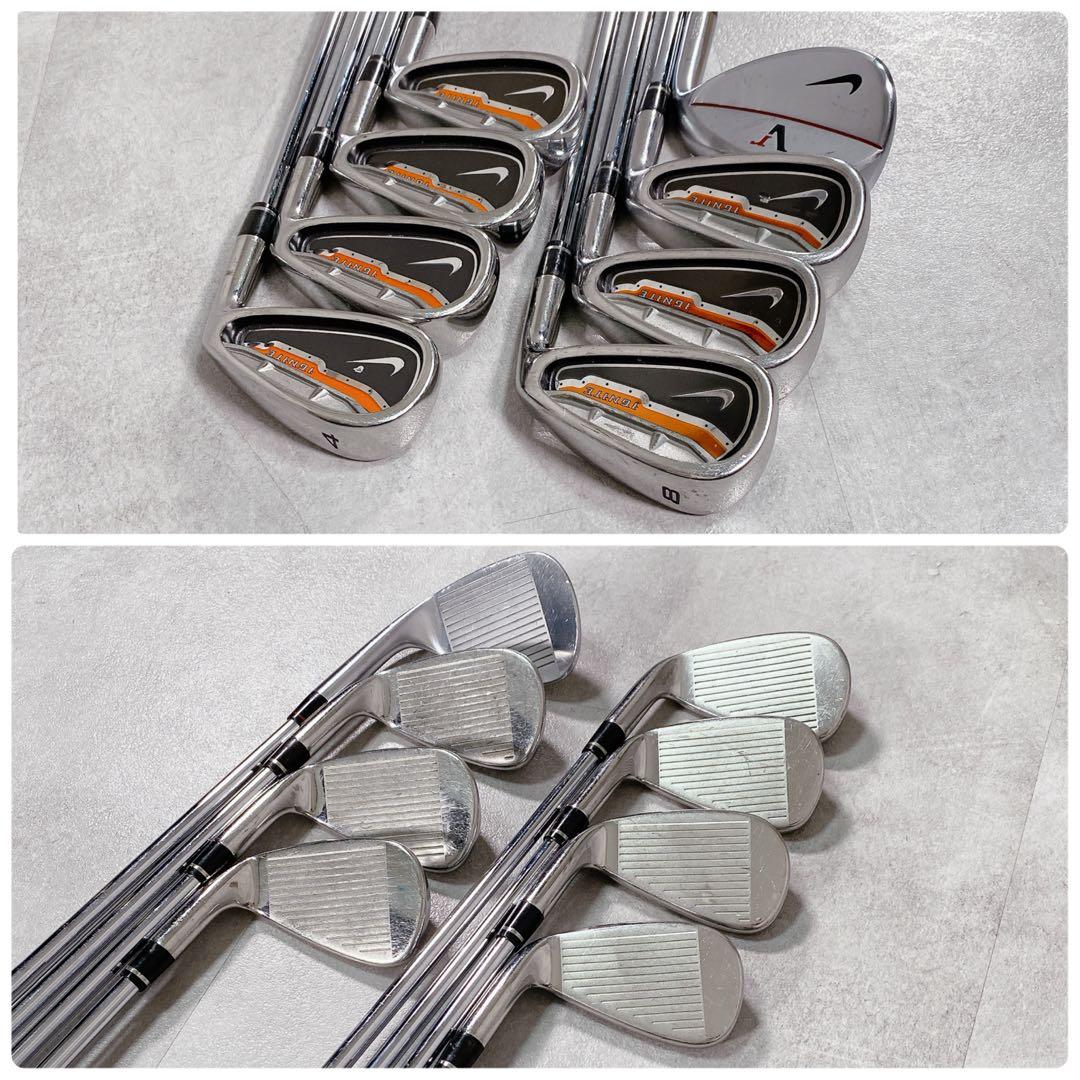 T196 NIKE ゴルフクラブ メンズ フルセット イグナイト 13点 黒