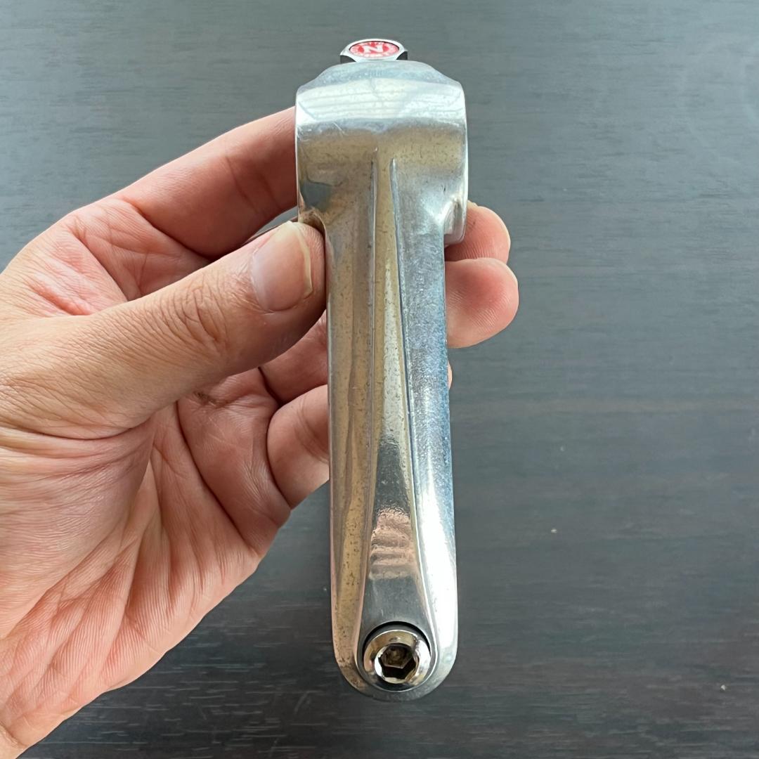 NITTO 日東 FORGED 鍛造スレッドステム 90mm ブルーラグ