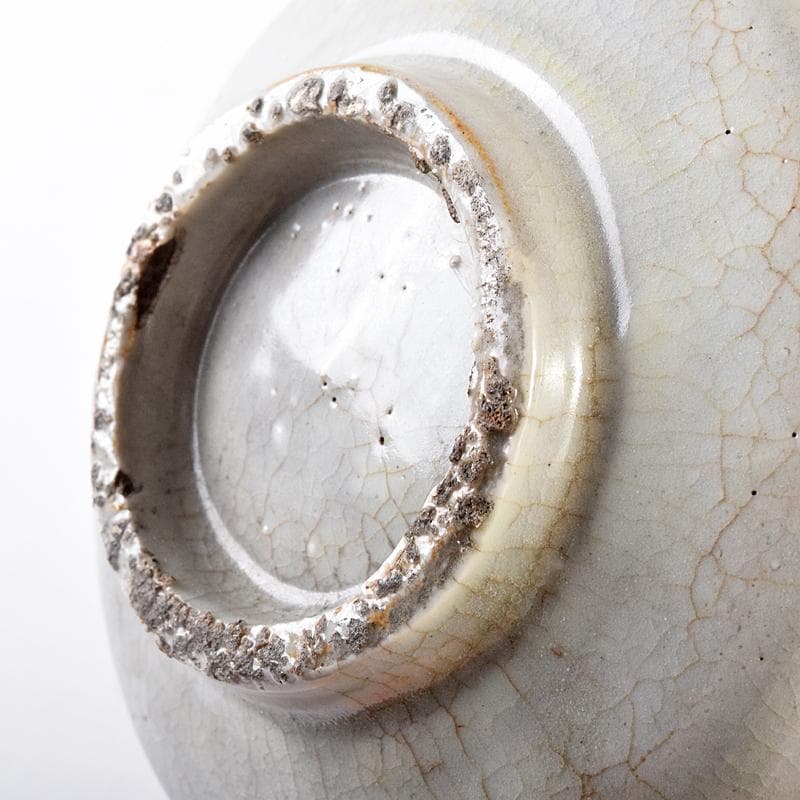 伊万里焼　古伊万里　初期伊万里　蛸唐草文　茶碗　袱紗付　時代箱付　D　R8105