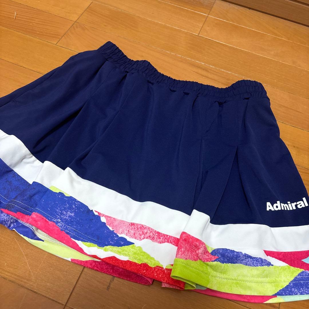 【美品】Admiral テニスウェア 上下セット　Sサイズ
