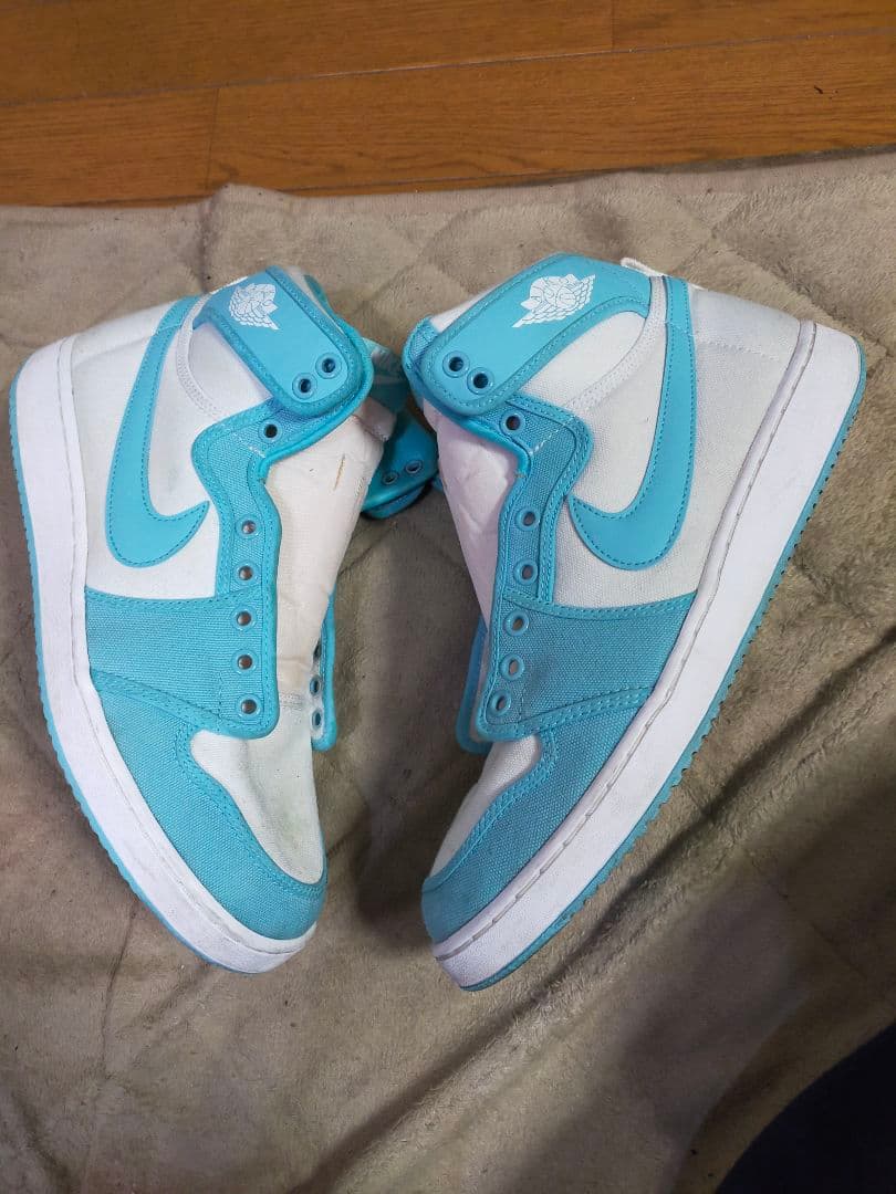 ナイキ エアジョーダン1 KO \"ブリーチドアクア\" 28.5cm 外箱無し