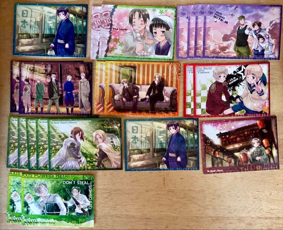 ヘタリア トレカ トレーディングカード 初版 93枚