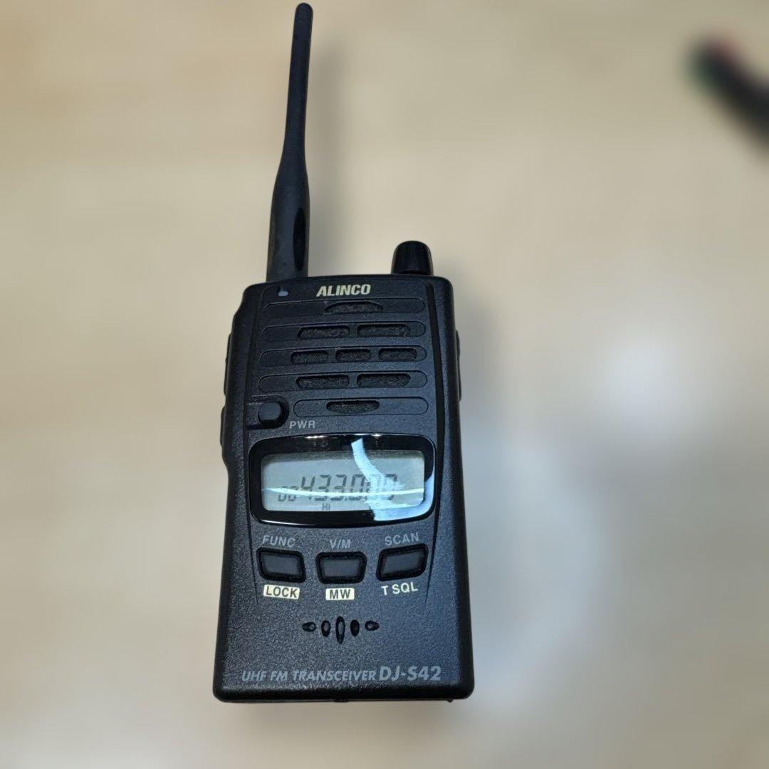 マッキー【技適品】ALINCO DJ-S42 無線機 433MHzアマチュ