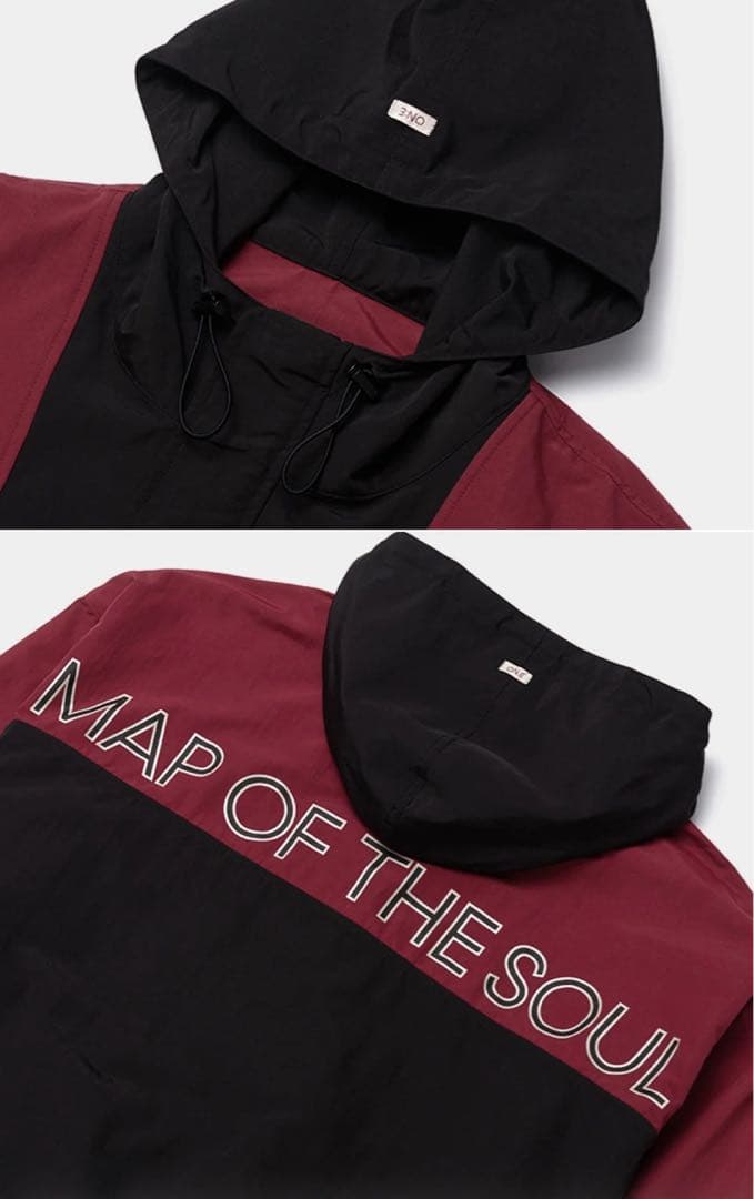 BTS MOS ON:E ユンギ SUGA 着用 アノラック　新品　フリーサイズ