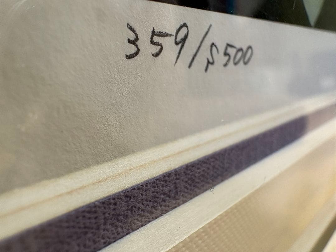 藤城清治 『一輪車のこびと』 359/500 版画