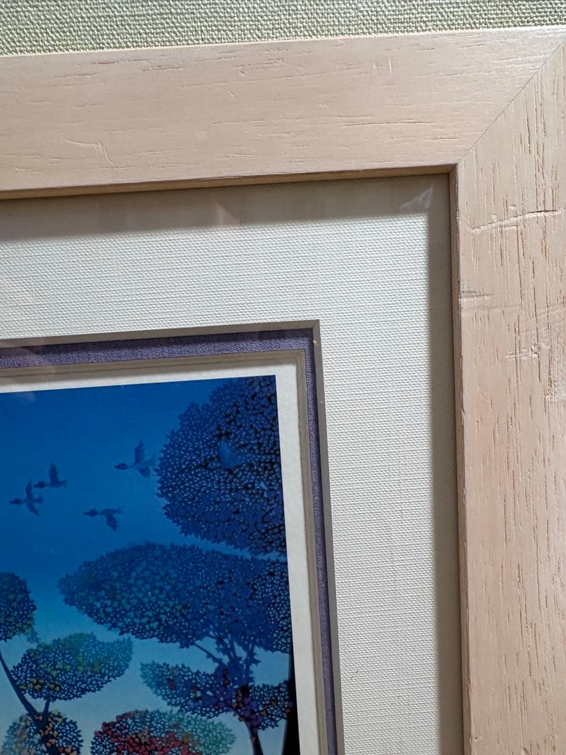 藤城清治 『一輪車のこびと』 359/500 版画