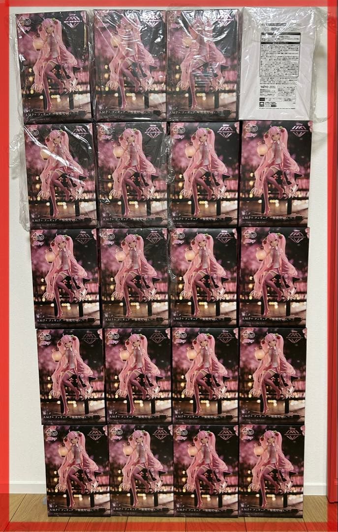 【20個セット】桜ミク　AMP+フィギュア〜桜提灯ver.〜 通常&タイクレ限定