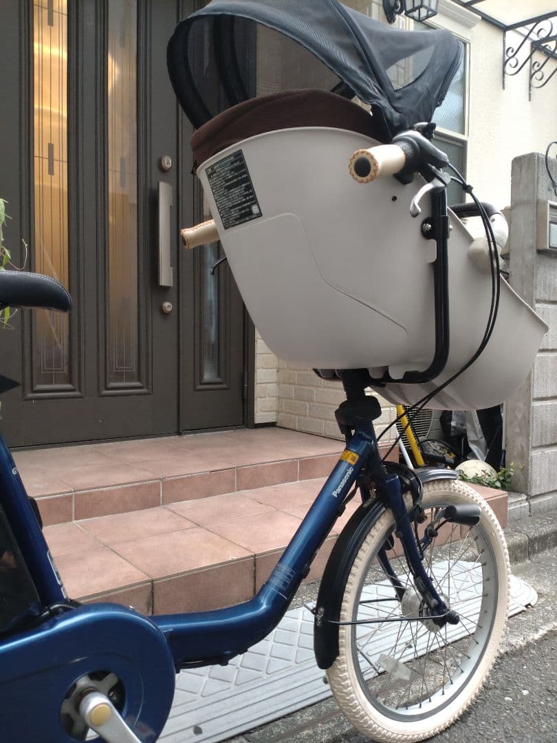 配送可★直接引渡可カスタム【ギュットミニ】電動アシスト自転車子供乗３人