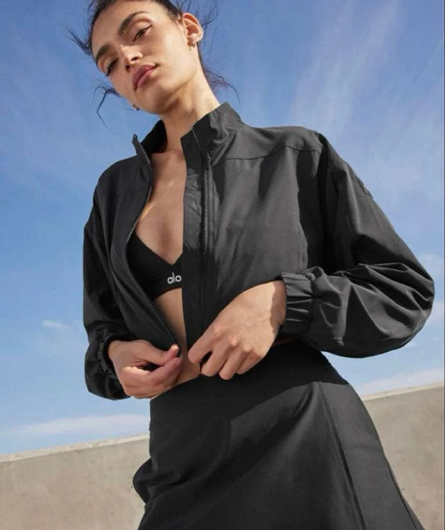 alo yoga clubhouse jacket クラブハウスジャケット