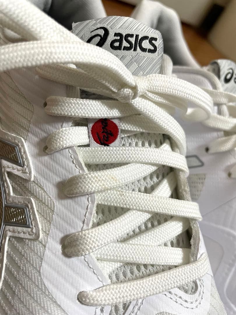 アシックス ローテジャパンライトFF3 ホワイト×シルバー （26.5cm）