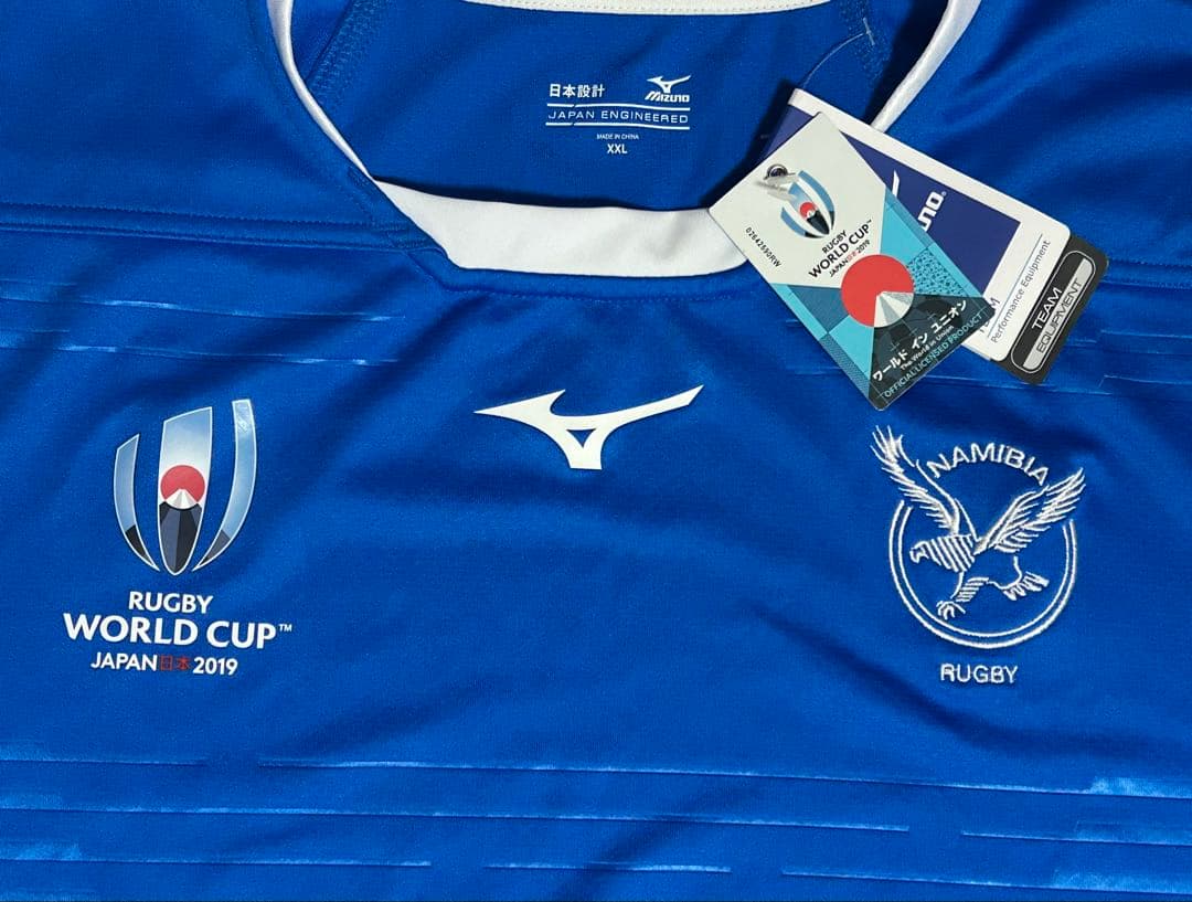 ミズノ　ナミビア代表　ラグビージャージ　W杯　2019年　2XLサイズ