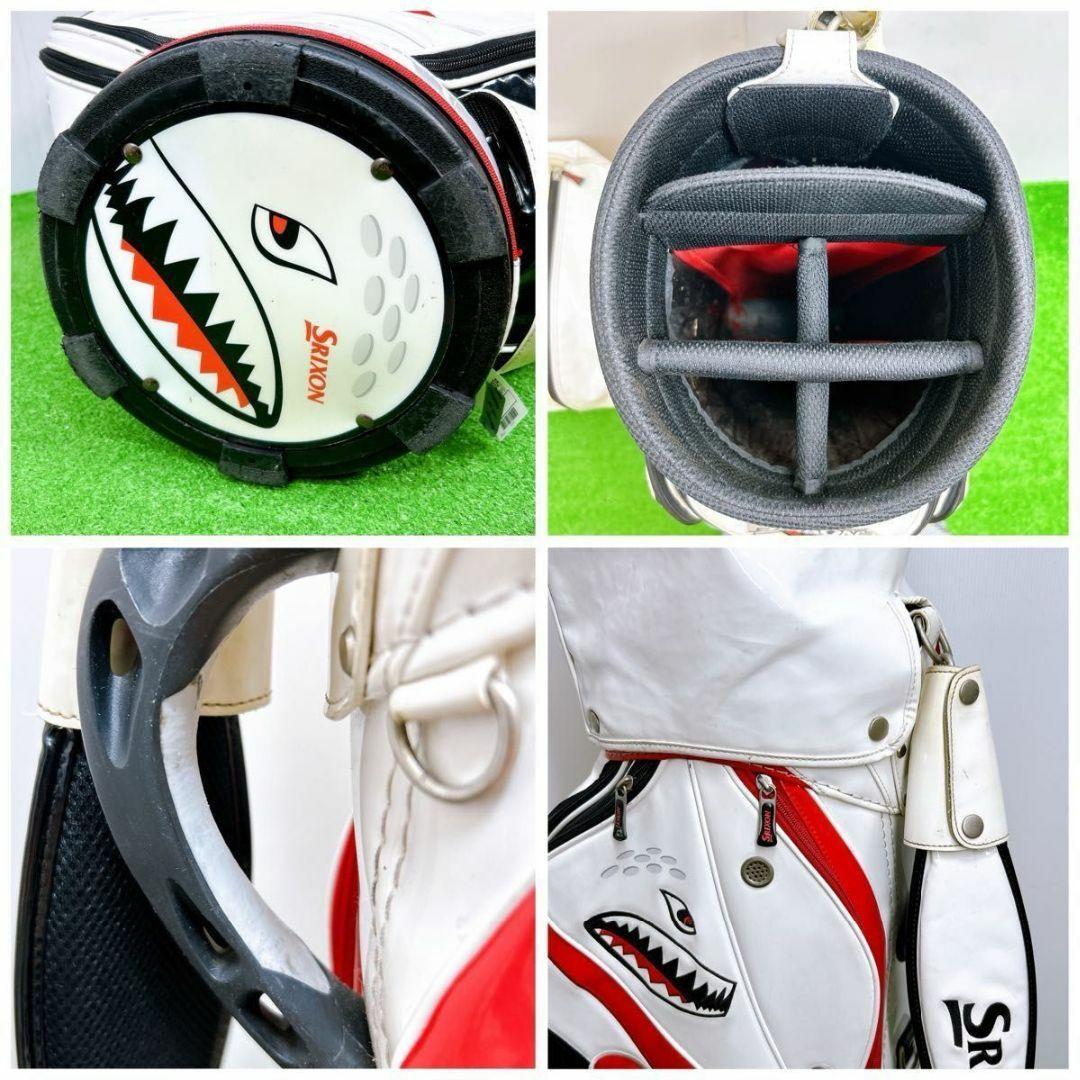 【希少】スリクソン ガオモンスター キャディバッグ エナメル 3点式ショルダー