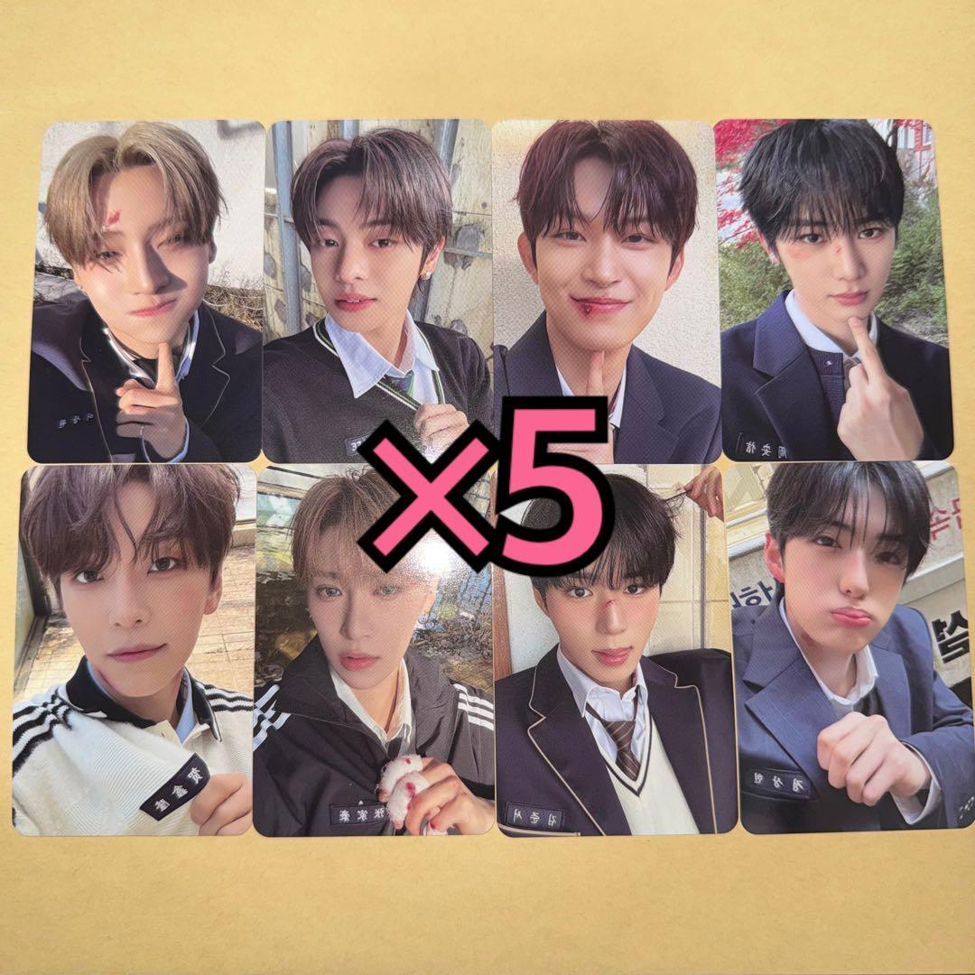 ALD1 jewel case 封入 トレカ 8種コンプ ×5