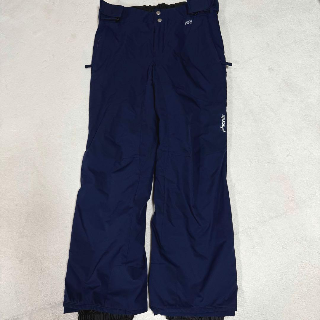 Phenix★フェニックス スキーウェア　セットアップ 上下 メンズL 青　紺