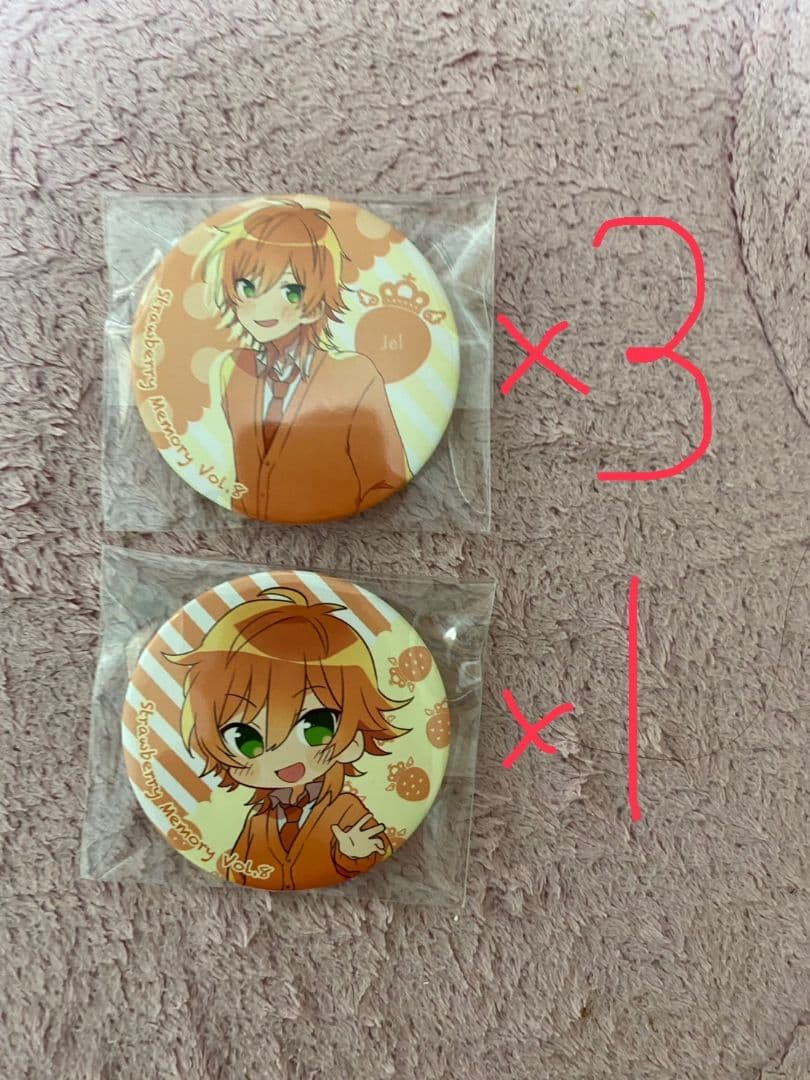 すとぷり　ジェル　缶バッジ