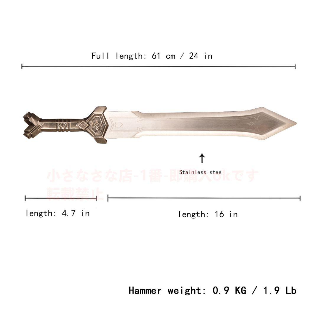ホビット人 刺客信条 古兵器 武具　刀装具　日本刀　模造 Cosplay 西洋剣