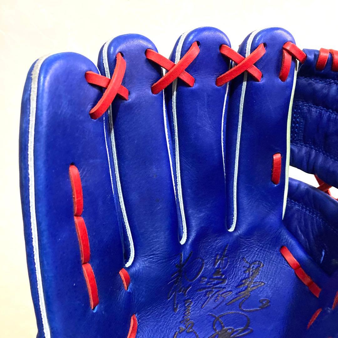 希少✨中日ドラゴンズ 名古屋ドーム５周年記念グローブ 左投げ用 野球 ブルー