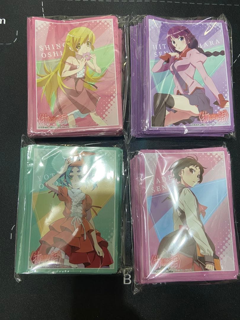 トレカアイテムくじ　物語シリーズ　まとめ売り　A賞　ダブルチャンス　D賞　E賞