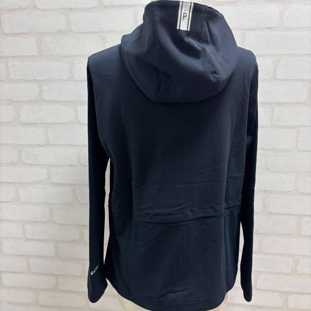 ★美品★ PEARLY GATES フード付き ジャケットブラック UVカット