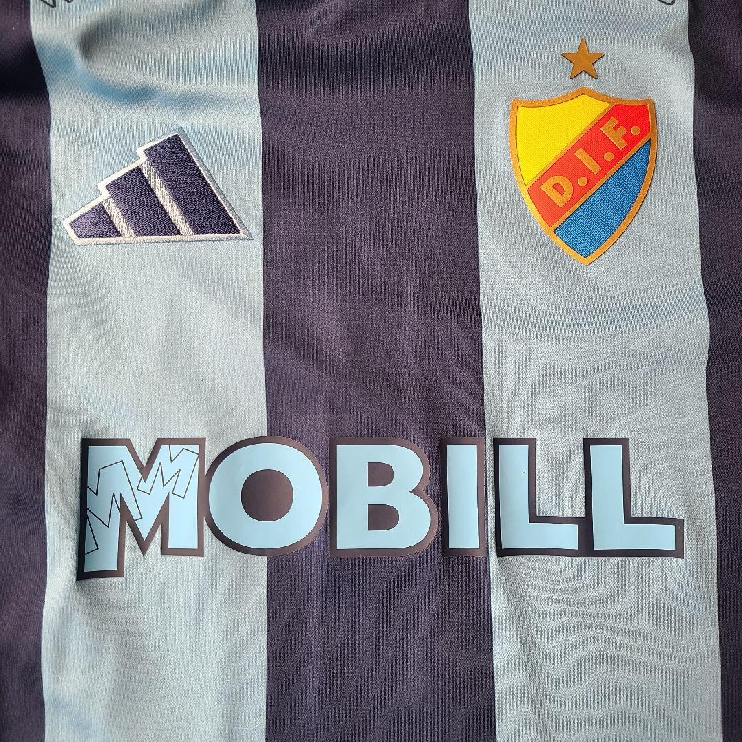 実使用サイン入り ルーカス・ベリヴァル ユールゴーデンIF リーグ戦