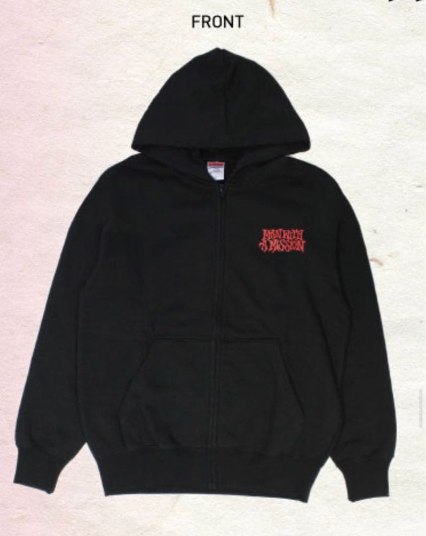 MAN WITH A MISSION HAKAIパーカー　Mサイズ