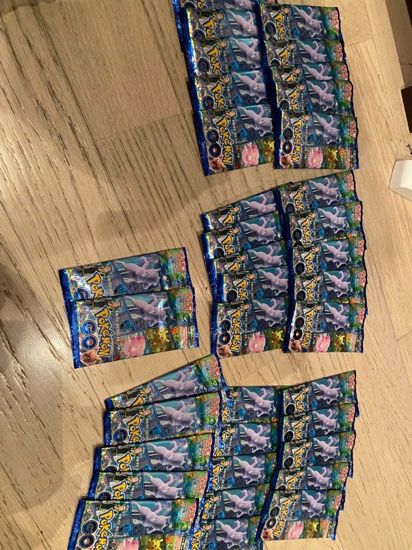 ポケモンGO トレーディングカードパック バラ37パック