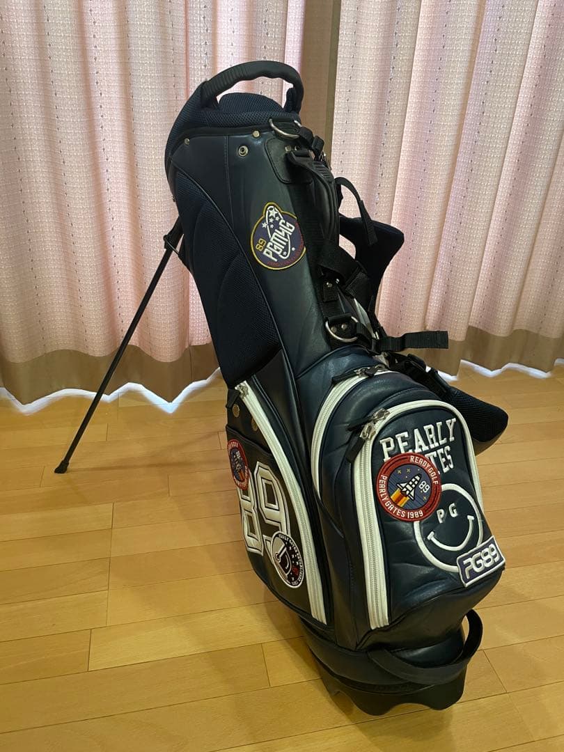 【限定モデル】PEARL GATES ネイビー キャディバッグ