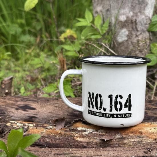 新品未使用 ヒロシ NO.164 野外独杯 マグカップ ホーロー ③