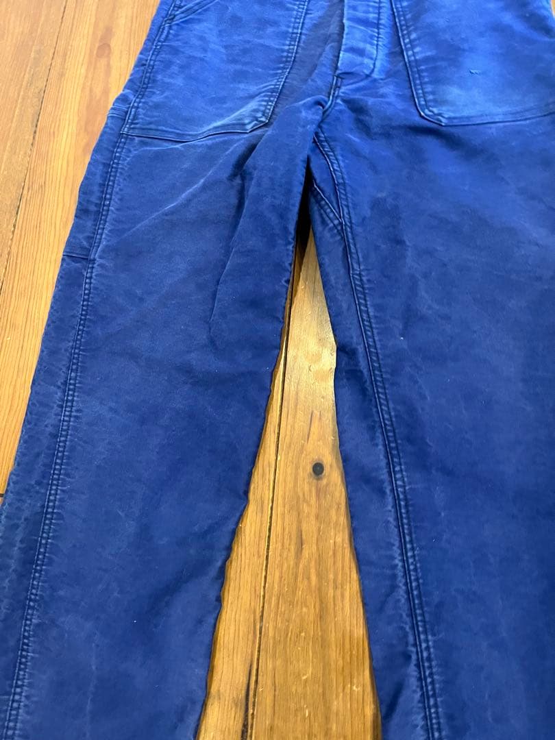 ヴィンテージ　Euro モールスキン　オーバオール