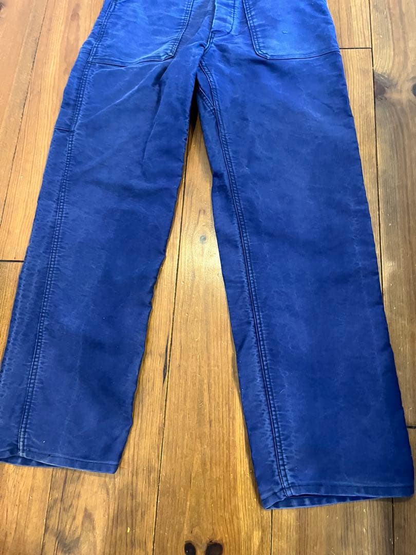 ヴィンテージ　Euro モールスキン　オーバオール