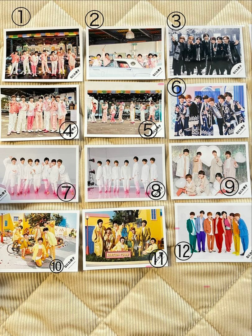 なにわ男子　集合　公式写真