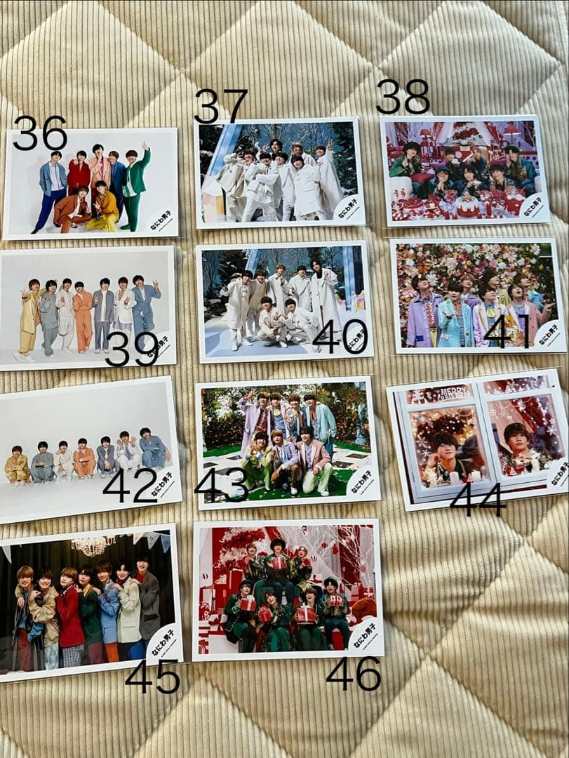 なにわ男子　集合　公式写真