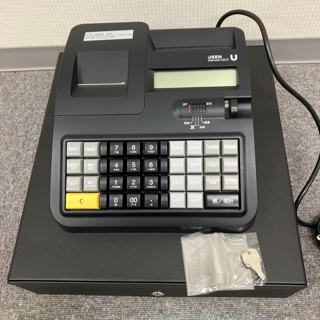 USEN 電子レジスター U-ECR001 カギ付き
