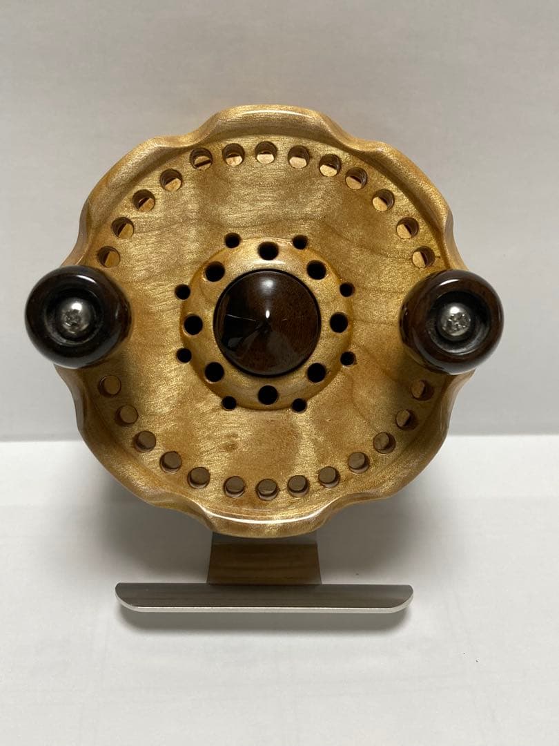 木製リール　(自作)メープル85